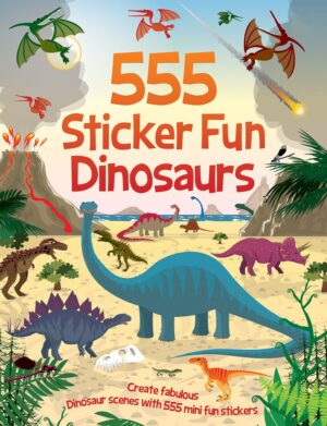 555 מדבקות דינוזאורים