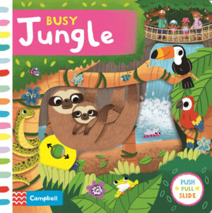 ספר משחק הזזה ג'ונגל Busy Jungle