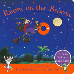 ספר משחק טרמפ על מטאטא  Room on the Broom