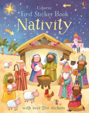 חוברת 250 מדבקות המולד Nativity