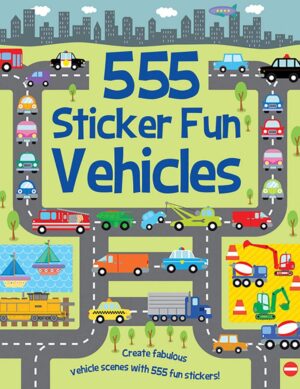 555 מדבקות כלי תחבורה