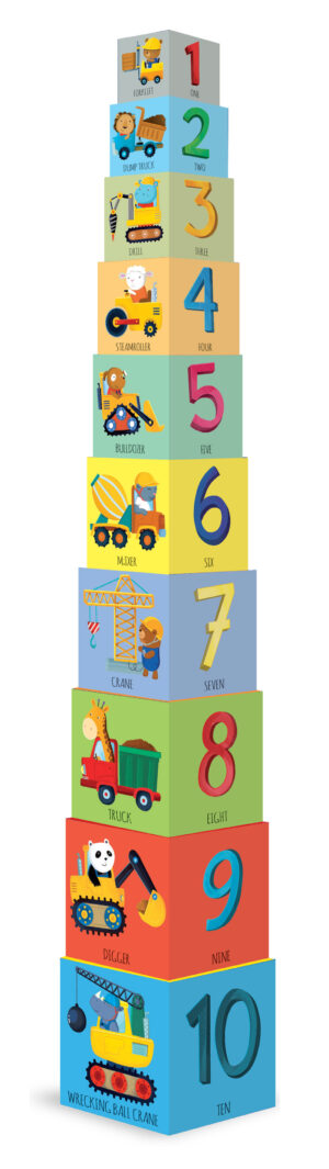 מגדל קוביות אתר בניה